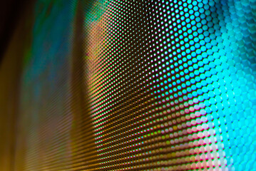 closeup led blurred screen. abstract background ideal for design.