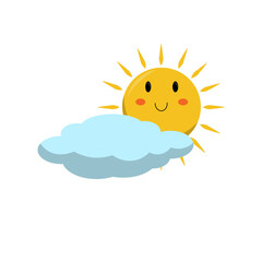 Sun and Cloud Element