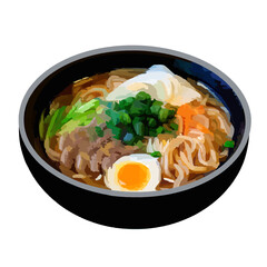 Ramen, Japanese Food, Noodles, Soup, Tempura, Hot Food, Egg, Chashu Pork, Chashu Crispy Pork