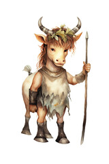 Centaur Watercolor Clipart Cute Isolated