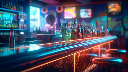 night party bar club cocktail