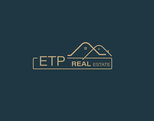 ETP Real Estate and Consultants Logo Design Vectors images. Luxury Real Estate Logo Design