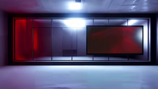 Interactive 3D Virtual Newsroom: Dynamic Set for Multimedia Journalism