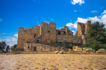 Ajloun Castle, Qa lat ar-Rabad, in northern jordan
