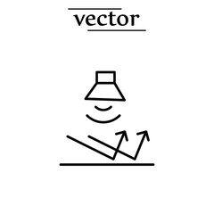 soundproof icon vector illustration on white background..eps