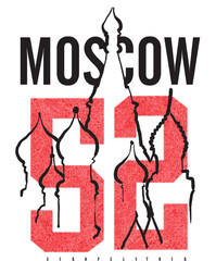 written moscow print pattern