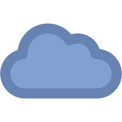 Line icon denoting raining, premium vector 