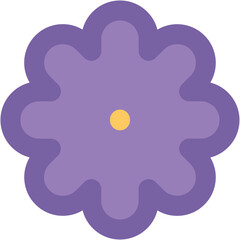 Plant icon in editable line vector