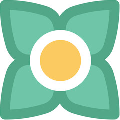 A flower Flat icon