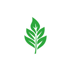 Sprout logo. nature ecology element. Vector illustration