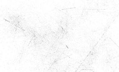 Grunge black and white pattern. Monochrome particles abstract texture. Background of cracks, scuffs, chips, stains, ink spots, lines. Dark design background surface