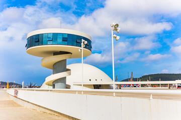 Fototapeta premium The complex of futuristic buildings