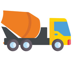 Naklejka premium dump truck