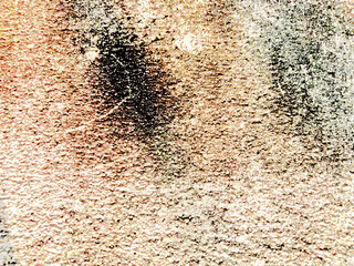 The background has unusual patterns and beautiful colors.