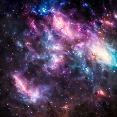 Abstract space galaxy star nebula texture
