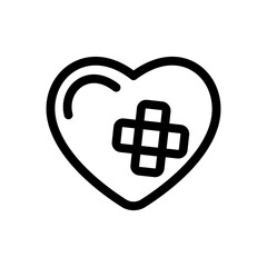 Fototapeta premium heart icon