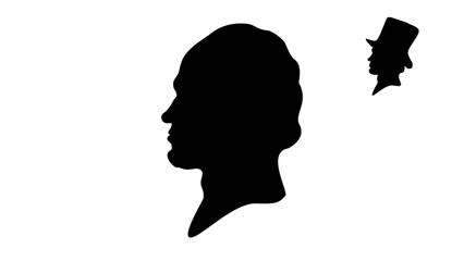 Francisco Goya silhouette