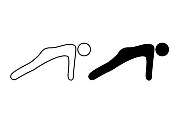 Full planks of people