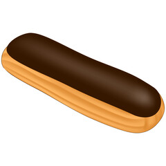 cream puff, eclair, french bakery, realistic cakes, pastries and other sweets