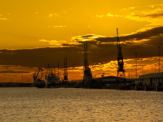 Dockland Sunset