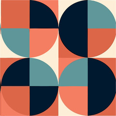 Abstract Fusion: Intriguing Geometric Patterns