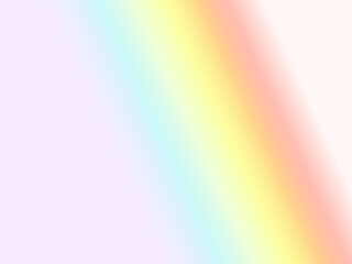 虹色のグラデーション背景　横位置