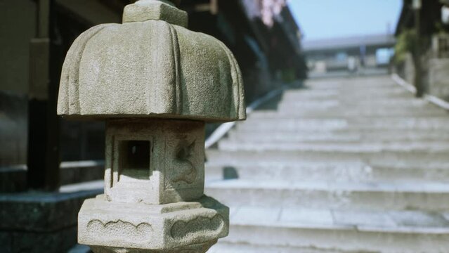 koyto tample in maple season and cloud