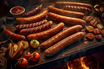 Sausage and merguez