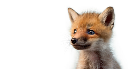 Obraz premium Cute baby boar isolated on a white background. Generative AI