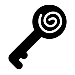 key glyph icon