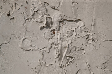 Concrete texture for the background. Abstract pattern on a concrete surface as a background. Structure of an old destroyed wall for vintage style.