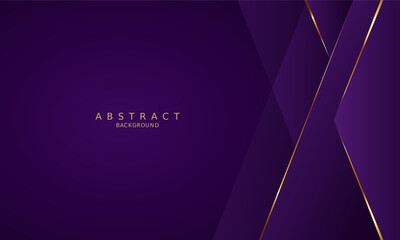 Fototapeta premium luxury premium purple background and gold line