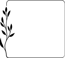 Wedding Floral Frame