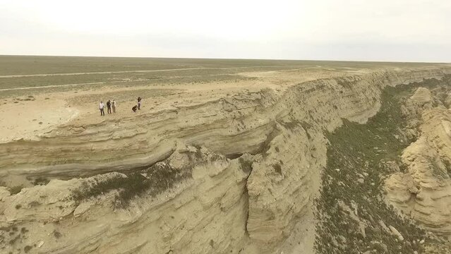 The people of Ustyurt Plato - drone film