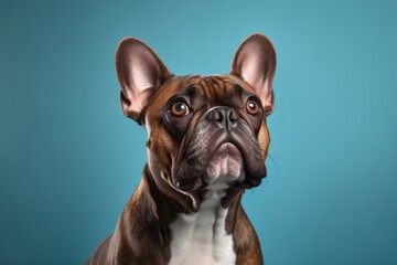 Cute Dog Studio Shot on Isolated Background. Generative AI
