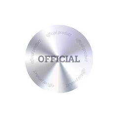 official product hologram sticker holographic
