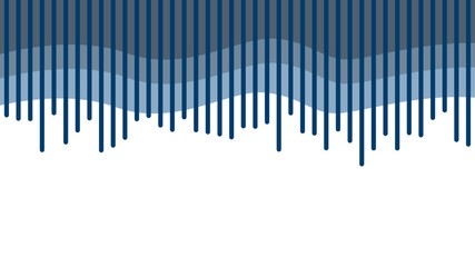 落ち込む　ショック　どんより　背景　紺　青