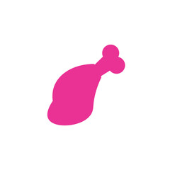 Bird Thigh Pet Solid Icon