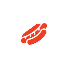 Food Grill Hot Solid Icon