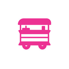 Cart Street Food Solid Icon