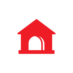 Dog House Pet Solid Icon