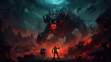 Fototapeta premium Role Playing Game Artwork