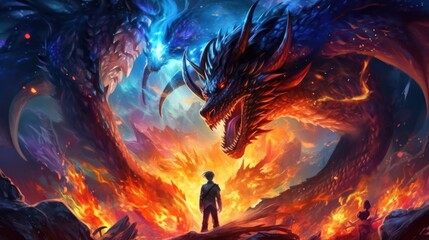 Fototapeta premium Role Playing Game Artwork