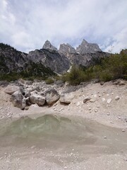 Blick auf die Grundübelhörner