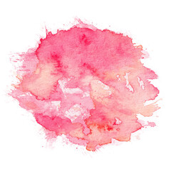 Watercolor texture with brush strokes