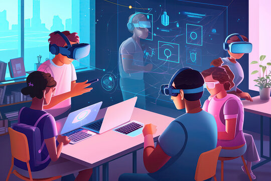 Virtual Ai Tutor Engages Students In Interactive And Personalized Learning. Generative AI