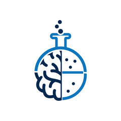Brain Lab is a Professional science, education and technology logo