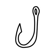 hook Halloween hand drawn doodle