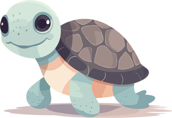 Adorable Green Turtle: Nature's Sweetness