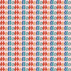 Hello wallpaper seamless pattern design